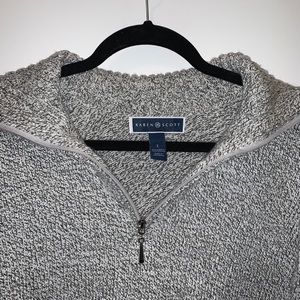 Karen Scott Knit Quarter Zip - Size L